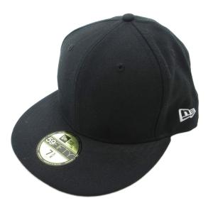 59FIFTY ベーシック キャップ 帽子 ロゴ刺繍 ウール 7 5/8 黒 ブラック /GV