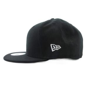 NEW ERA 59FIFTY ベーシック キャップ 帽子 ロゴ刺繍 ウール 7 5/8 黒 ブラック /GV