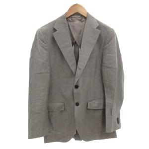 BARNEYS NEW YORK VITALE BARBERIS CANONICO スーツ テーラードジャケット パンツ リネン混 46
