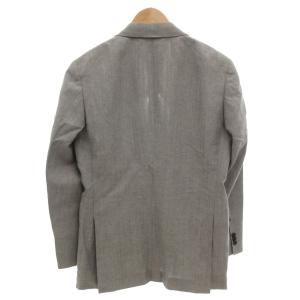 BARNEYS NEW YORK VITALE BARBERIS CANONICO スーツ テーラードジャケット パンツ リネン混 46