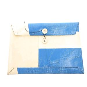 FREITAG LAPTOP SLEEVES PCケース クラッチバッグ セカンド アイボリー系 ブルー /FF