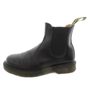 Dr.Martens チェルシー サイドゴアブーツ ショート レザー 黒 ブラック UK6 2976 /FF