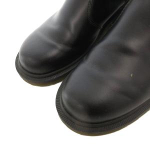 Dr.Martens チェルシー サイドゴアブーツ ショート レザー 黒 ブラック UK6 2976 /FF