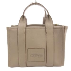THE TOTE BAG 2WAYハンドバッグ ショルダー ロゴ レザー ベージュ H009L01SP21-055