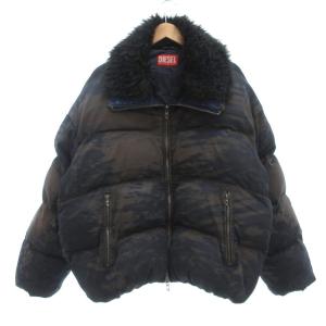 25AW W-JOHNS パファージャケット 48 インディゴブルー