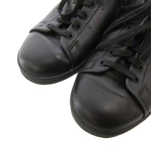 adidas Originals Stan Smith Lux スニーカー シューズ ローカット レザー 23.5cm 黒 ブラック HQ6787