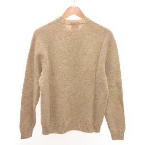 Brooks Brothers ニット セーター 長袖 Vネック ウール M ベージュ /JS