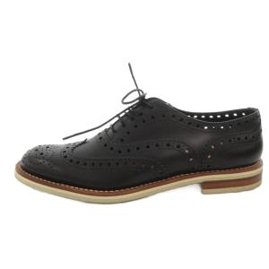 Church's BURWOOD オックスフォードシューズ ウイングチップ フルブローグ レザー 35 1/2 黒 ブラック