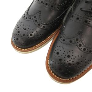 Church's BURWOOD オックスフォードシューズ ウイングチップ フルブローグ レザー 35 1/2 黒 ブラック