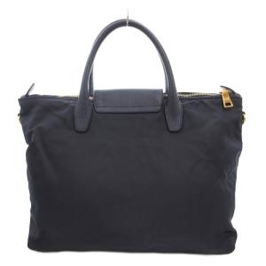 PRADA ハンドバッグ 2WAY ナイロン ネイビー BN2541