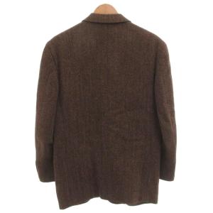 Papas Harris Tweed MANIERE DE E3MING テーラードジャケット ブレザー ヘリボーン