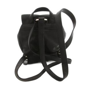 COACH リュックサック デイパック ターンロック レザー 黒 ブラック F37621 /FF