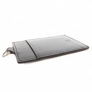 土屋鞄製造所 NUME ID カードケース 名刺入れ 縦型 レザー 黒 ブラック /FF