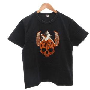 BUCO NAKED ANGEL 半袖 Tシャツ ロゴ プリント M 黒 ブラック BC20003 /FF