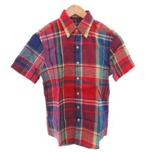 RL Prepster Custom Fit Madras Shirt BDシャツ ボタンダウン 半袖