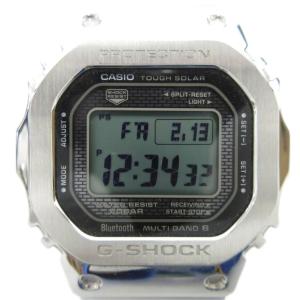 FULL METAL 腕時計 電波ソーラー デジタル シルバーカラー GMW-B5000D-1JF