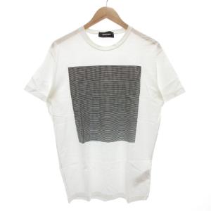 20SS ミラーロゴティー MIRROR LOGO TEE Tシャツ 半袖 クルーネック L 白 ホワイト