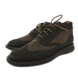 COLE HAAN ゼログランド スティッチライト チャッカ ウォーターレジスタント シューズ スニーカー 8.5 黒 ブラック