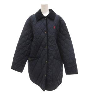 現行 キルティングコート S ネイビー
