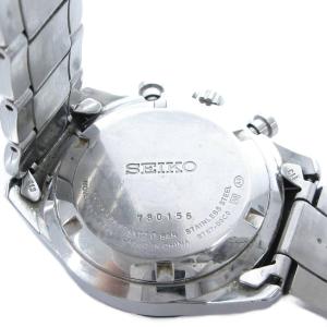 SEIKO SPIRIT 腕時計 ウォッチ クォーツ クロノグラフ アナログ SBTR001 シルバーカラー 文字盤ワインレッド