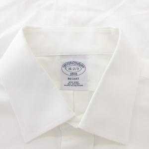 Brooks Brothers レジェント REGENT ワイシャツ ドレス 長袖 16 1/2 白 ホワイト /GV