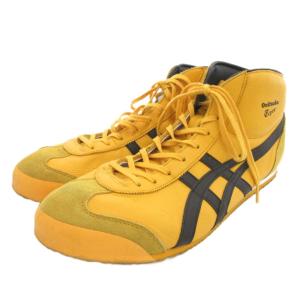 Onitsuka Tiger MEXICO MID RUNNER TAICHI YELLOW/BLACK ハイカットスニーカー シューズ
