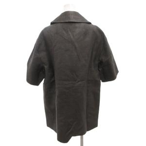 SPORT MAX defile ジャケット ショートコート 半袖 38 グレー /FF