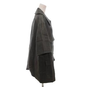SPORT MAX defile ジャケット ショートコート 半袖 38 グレー /FF