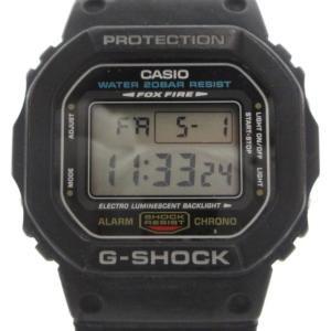 腕時計 ウォッチ デジタル デイト DW-5600E クォーツ 黒 ブラック /MG