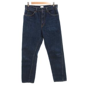 SLIM 5 POCKET PANTS 新スビンコットンスリムジーンズ デニムパンツ 32 インディゴ