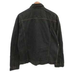 EDWIN デニムジャケット Gジャン ユーズド加工 XL インディゴ 46295 /FF