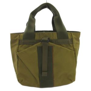 URBAN GYM TOTE S WR トートバッグ 手提げ ロゴ ナイロン カーキ /FF