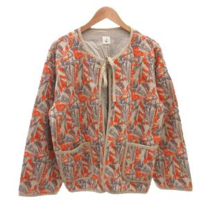 SASHIKO MOTIF JACQUARD JACKET