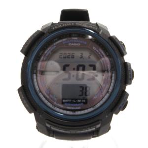 PRO TREK 腕時計 ウォッチ デジタル 電波 ソーラー カレンダー 黒 ブラック PRW-2000Y