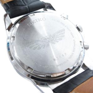 SEIKO ×ANA コラボ 腕時計 ウォッチ 5T82-0AH0 クォーツ アナログ クロノグラフ 文字盤ブラック
