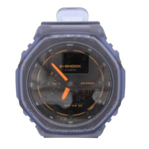 腕時計 ウォッチ アナデジ クォーツ スケルトンカラー ネイビー GA-2100K-1AJF /FF