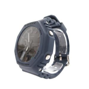 CASIO G-SHOCK 腕時計 ウォッチ アナデジ タフソーラー 電波 紺 ネイビー GA-B2100-2AJF /FF