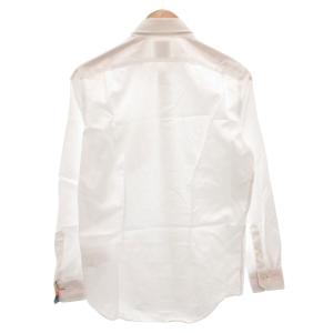PAUL SMITH ワイシャツ ドレス コットン 長袖 白 ホワイト M /FF