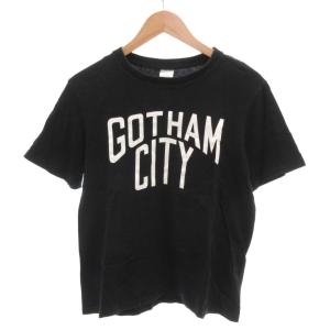 02SS モダンエイジ期 GOTHAM CITY Tシャツ カットソー 半袖 3 黒 ブラック /YJ