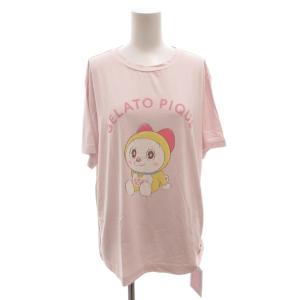 gelato pique タグ付き 25AW ドラえもん セットアップ ドラミちゃん ワンポイントTシャツ ルームウェア 総柄 イージー