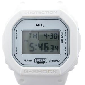 MHL. 腕時計 ウォッチ デジタル デイト DW-5600VT クォーツ ホワイト /MG