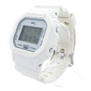 CASIO G-SHOCK MHL. 腕時計 ウォッチ デジタル デイト DW-5600VT クォーツ ホワイト /MG