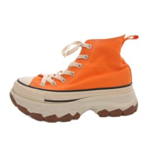 ALL STAR TREKWAVE HI ORANGE スニーカー シューズ ハイカット キャンバス 24cm