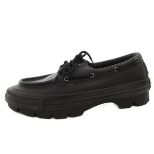 CONVERSE ALL STAR CHUNK MS OX チャンク デッキシューズ レースアップ 28 黒 ブラック /FF