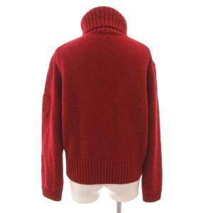 Loro Piana ニット セーター タートルネック カシミヤ100％ 38 レッド