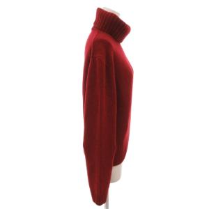 Loro Piana ニット セーター タートルネック カシミヤ100％ 38 レッド