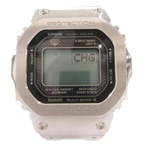 FULL METAL 腕時計 デジタル  電波ソーラー シルバーカラー GMW-B5000D-1JF