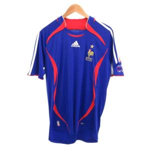 サッカー フランス代表 2006年 ホーム ユニフォーム Tシャツ ゲームシャツ 半袖 背番号なし M