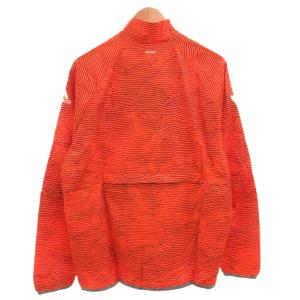 adidas タグ付き アルビレックス新潟 選手入場時着用 X Rengi ウィンドジャケット ブルゾン ボーダー エンブレム