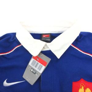 Nike フランス代表 ラグビージャージ F.F.R.ラグビー フランス代表 ポロシャツ L ネイビー（2026/04/21買取